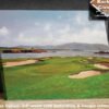 17th Hole 17 Golf Club Course Pebble Beach Golf Links ATT Pro Am PGA Tournament Oil Painting Wall Art Print PblBch17RiOil10 2