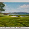 18th Hole 18 Golf Club Course Pebble Beach Golf Links ATT Pro Am PGA Tournament Oil Painting Wall Art Print PblBch18RiOil10 3