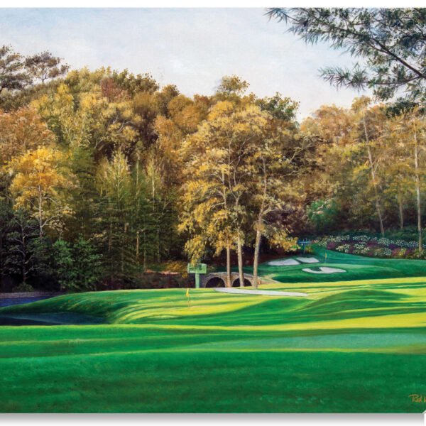 Augusta National Golf Club Amen Corner the Masters of Augusta wall art canvas prints the Masters of Augusta wall decor Hole 12 Golden Bell art on wall 6ANGC4 12