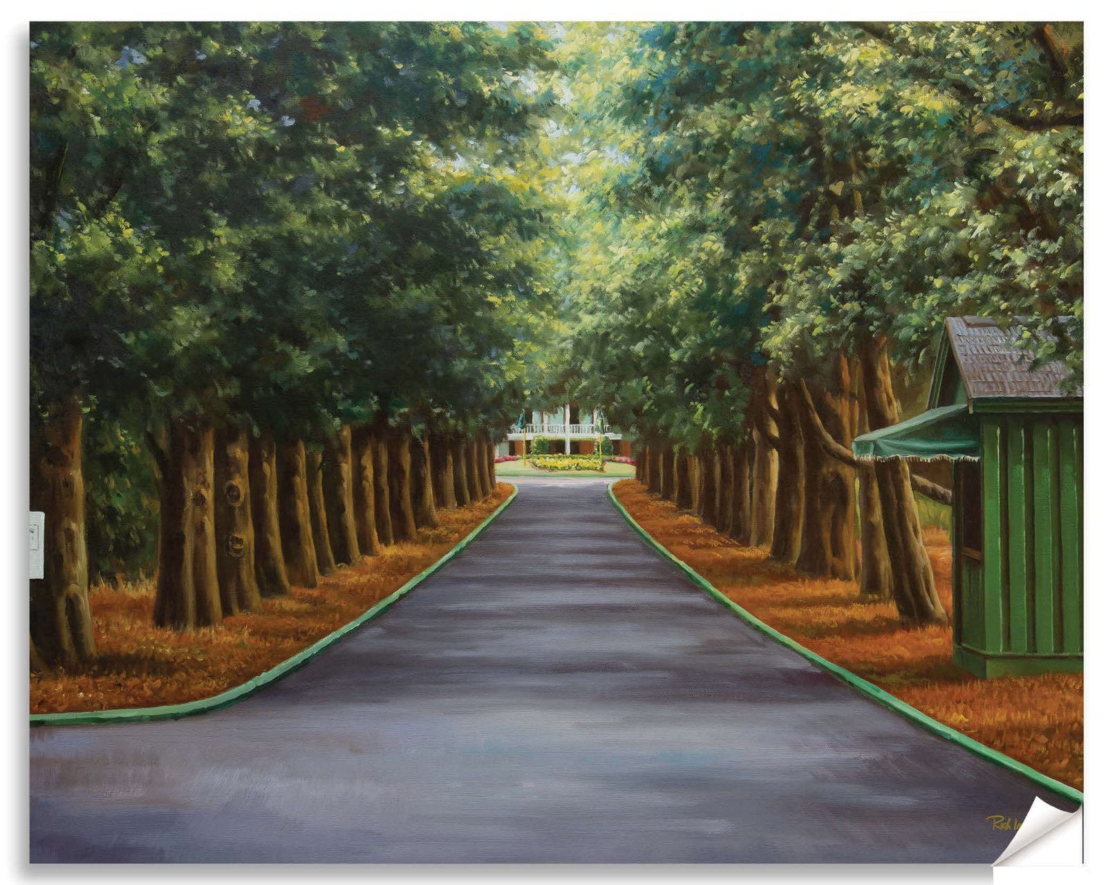 Augusta National Golf Club Amen Corner the Masters of Augusta wall art canvas prints the Masters of Augusta wall decor Hole 12 Golden Bell art on wall 6ANGC4 15