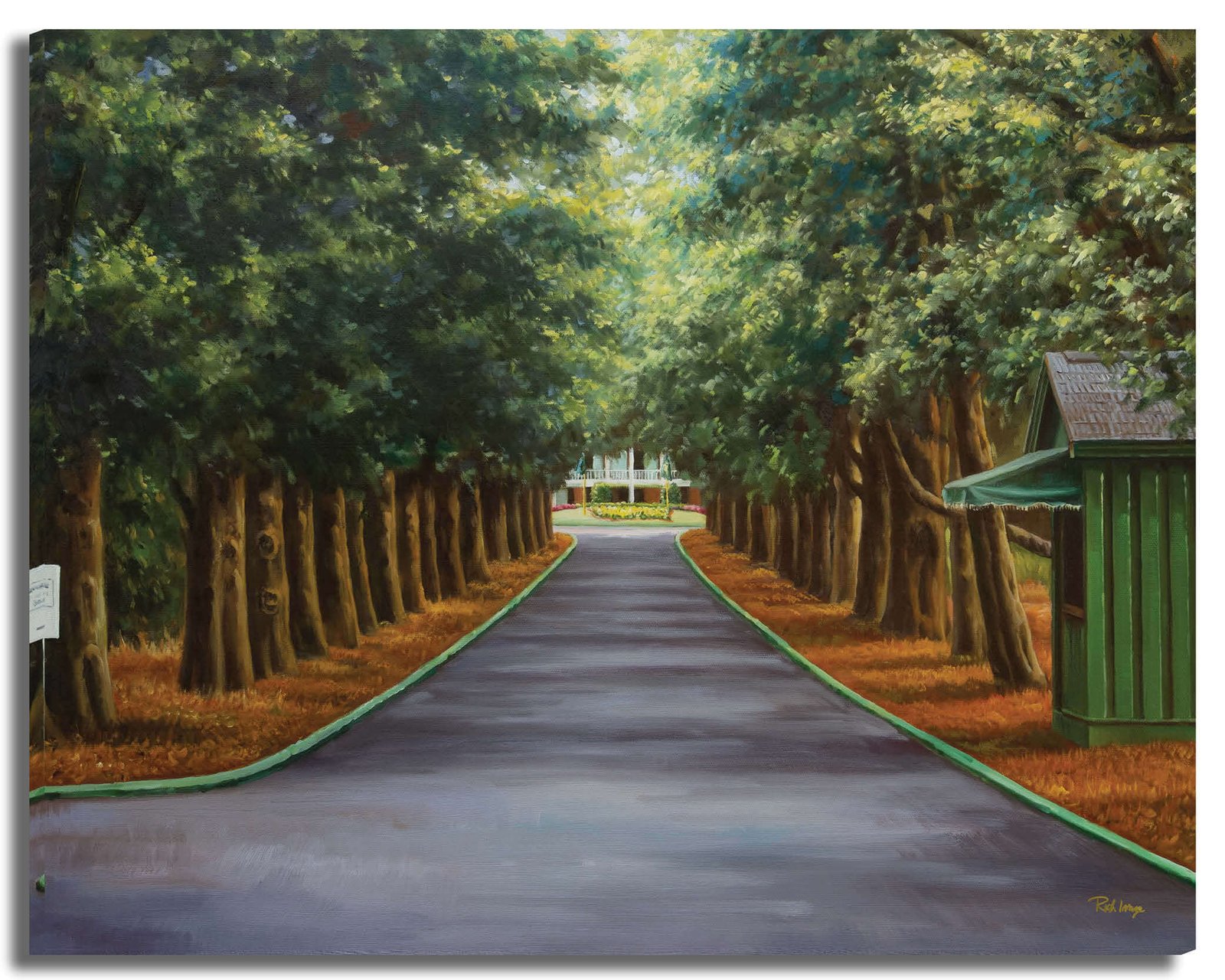 Augusta National Golf Club Amen Corner the Masters of Augusta wall art canvas prints the Masters of Augusta wall decor Hole 12 Golden Bell art on wall 6ANGC4 8