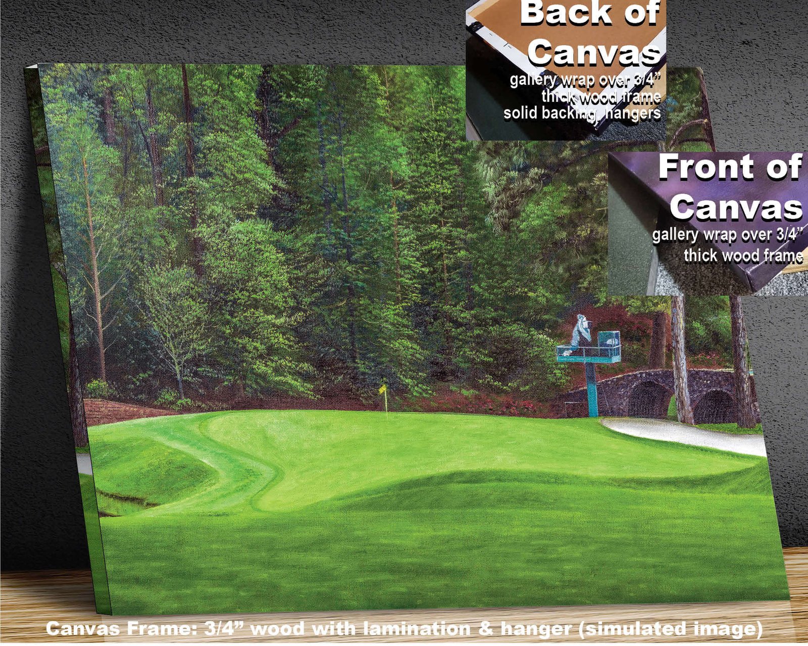 Augusta National Golf Club Amen Corner the Masters of Augusta wall decor Golden Bell Hole 12 wall art Clubhouse Club House art on wall canvas prints 3ANGC4 9