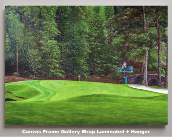 Augusta National Golf Club Azalea Hole 13 poster Azalea Hole 13 Amen Corner painting print artwork Golden Bell Hole 12 pic Golf Pan7 Amen Corner 7ANGC1pan5x4s 9