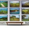 Augusta National Golf Club Camellia Hole 10 Founders Circle poster artwork Founders Circle pic Magnolia Lane painting print 5ANGC1pan5x4s 23