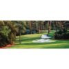 Augusta National Golf Club Camellia Hole 10 Founders Circle poster artwork Founders Circle pic Magnolia Lane painting print 5ANGC1pan5x4s 5