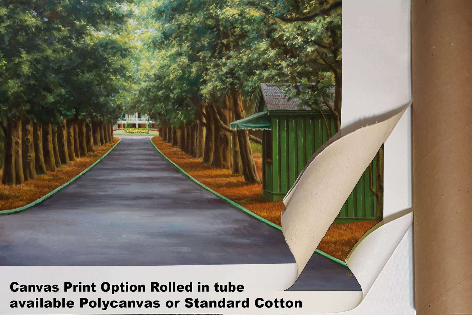 Augusta National Golf Club Course Masters pic Magnolia Lane poster PGA painting print artwork ANGCMgnLnRiOil1 RichimageArt.com 4