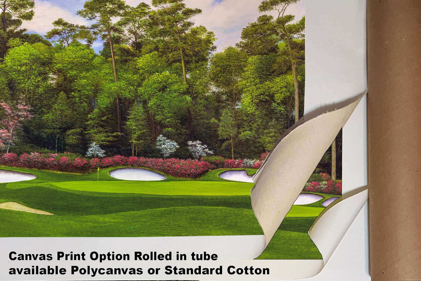 Augusta National Golf Club Hole 13 painting print PGA pic Azalea Masters poster artwork ANGC13RiOil02 RichimageArt.com 4