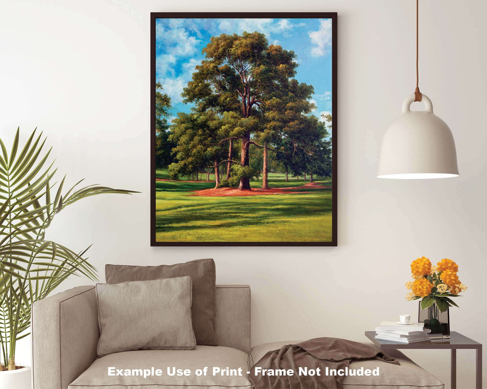 Augusta National Golf Club PGA painting print artwork pic Course Eisenhower Tree poster Masters ANGC10EsnhrTrRiOil RichimageArt.com 12