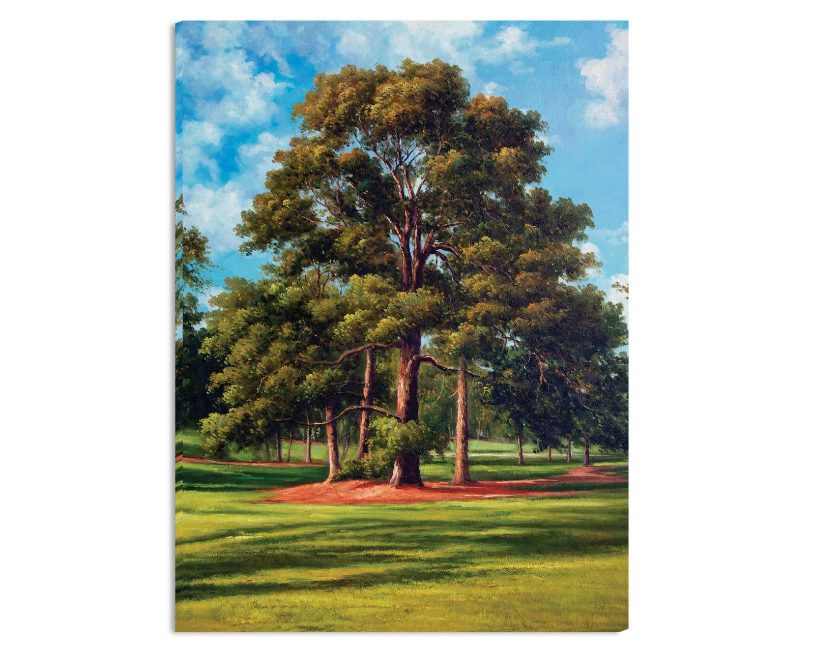 Augusta National Golf Club PGA painting print artwork pic Course Eisenhower Tree poster Masters ANGC10EsnhrTrRiOil RichimageArt.com 14