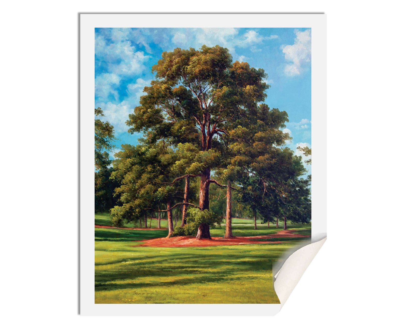 Augusta National Golf Club PGA painting print artwork pic Course Eisenhower Tree poster Masters ANGC10EsnhrTrRiOil RichimageArt.com 15