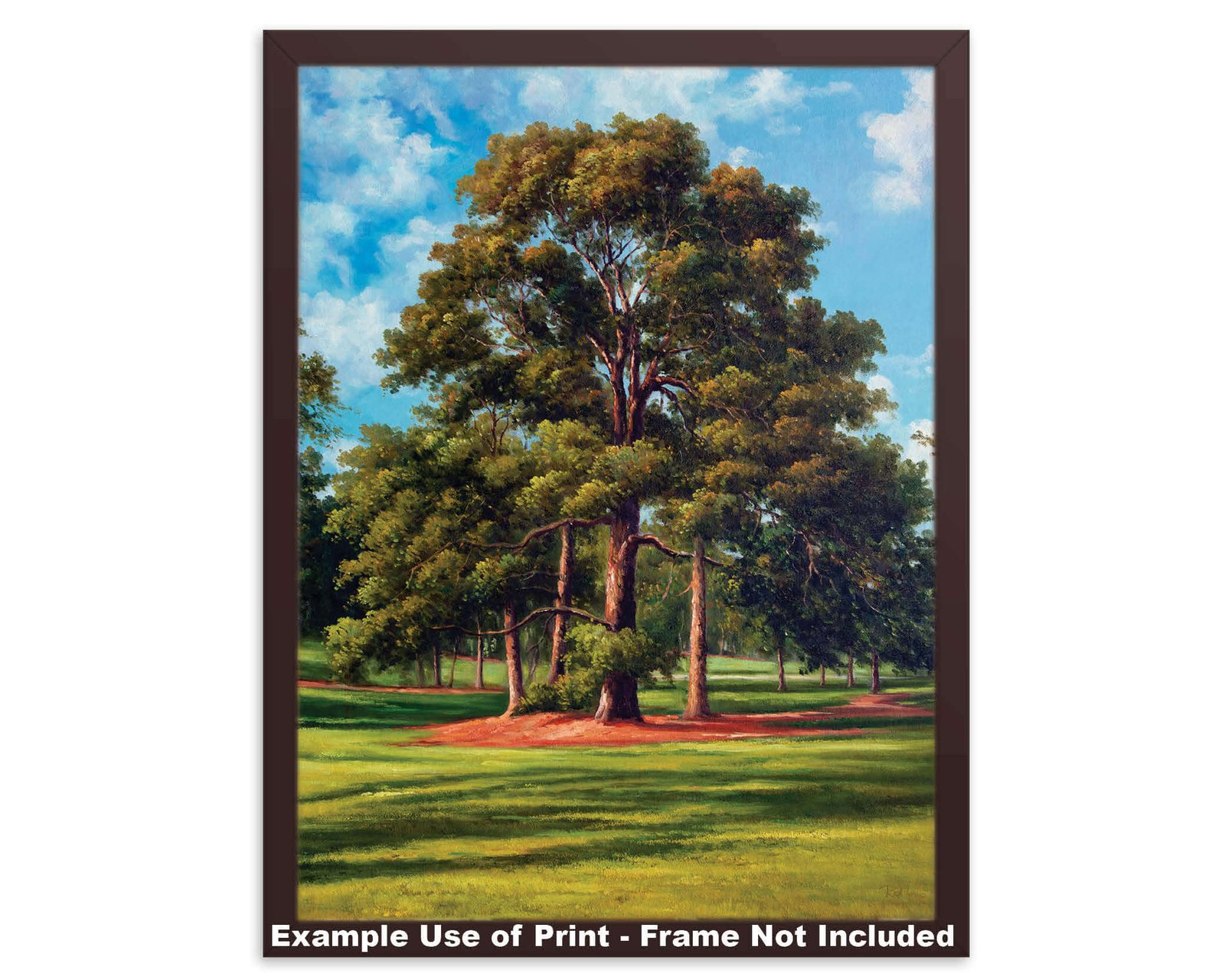 Augusta National Golf Club PGA painting print artwork pic Course Eisenhower Tree poster Masters ANGC10EsnhrTrRiOil RichimageArt.com 16