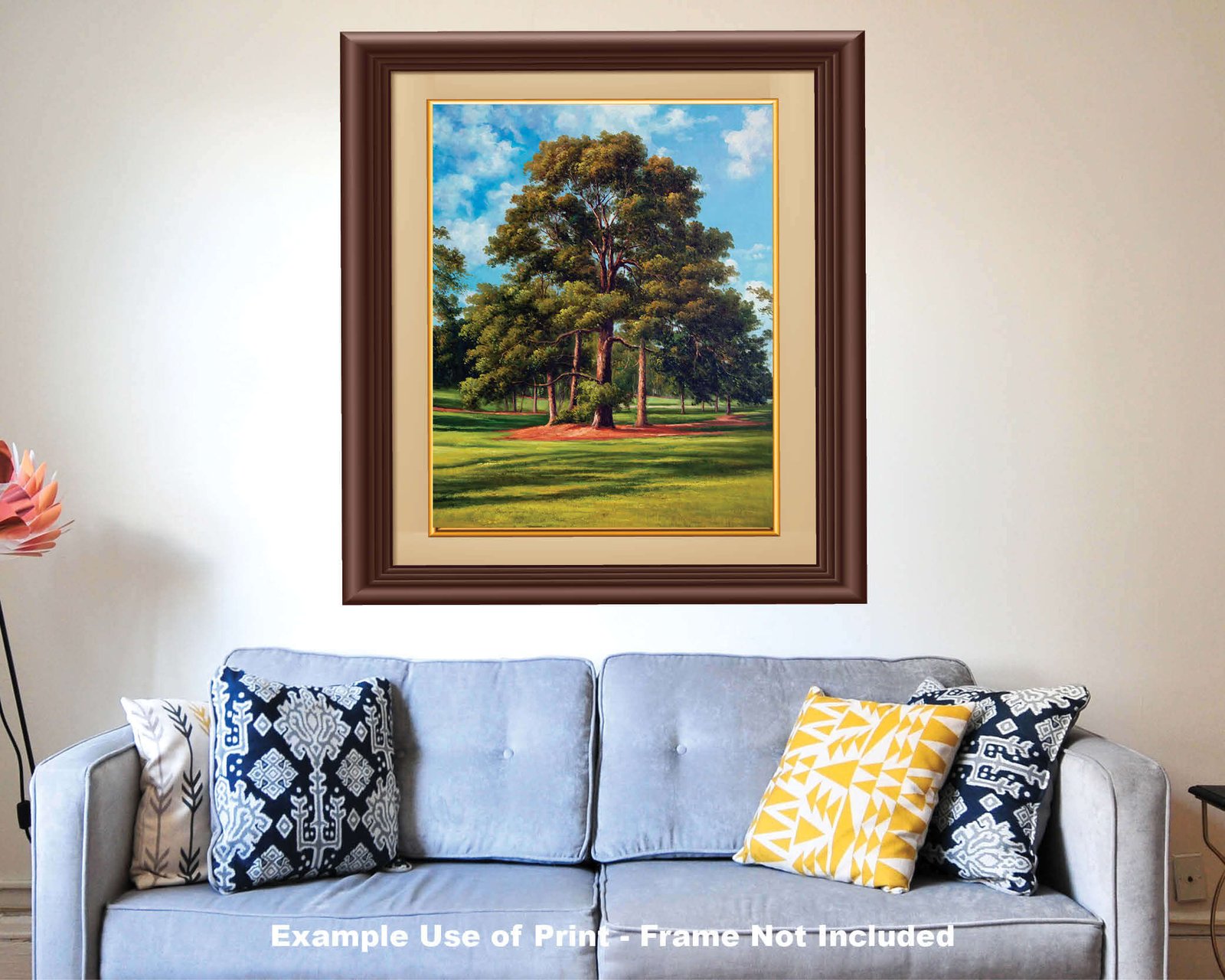 Augusta National Golf Club PGA painting print artwork pic Course Eisenhower Tree poster Masters ANGC10EsnhrTrRiOil RichimageArt.com 20