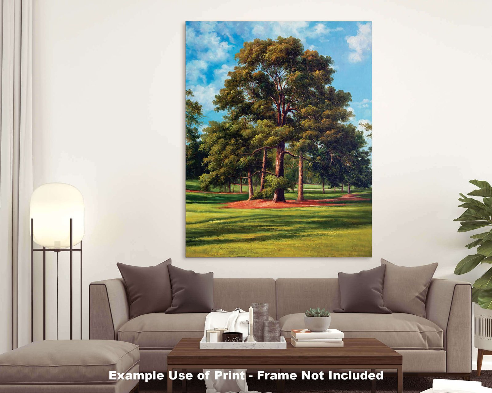 Augusta National Golf Club PGA painting print artwork pic Course Eisenhower Tree poster Masters ANGC10EsnhrTrRiOil RichimageArt.com 21