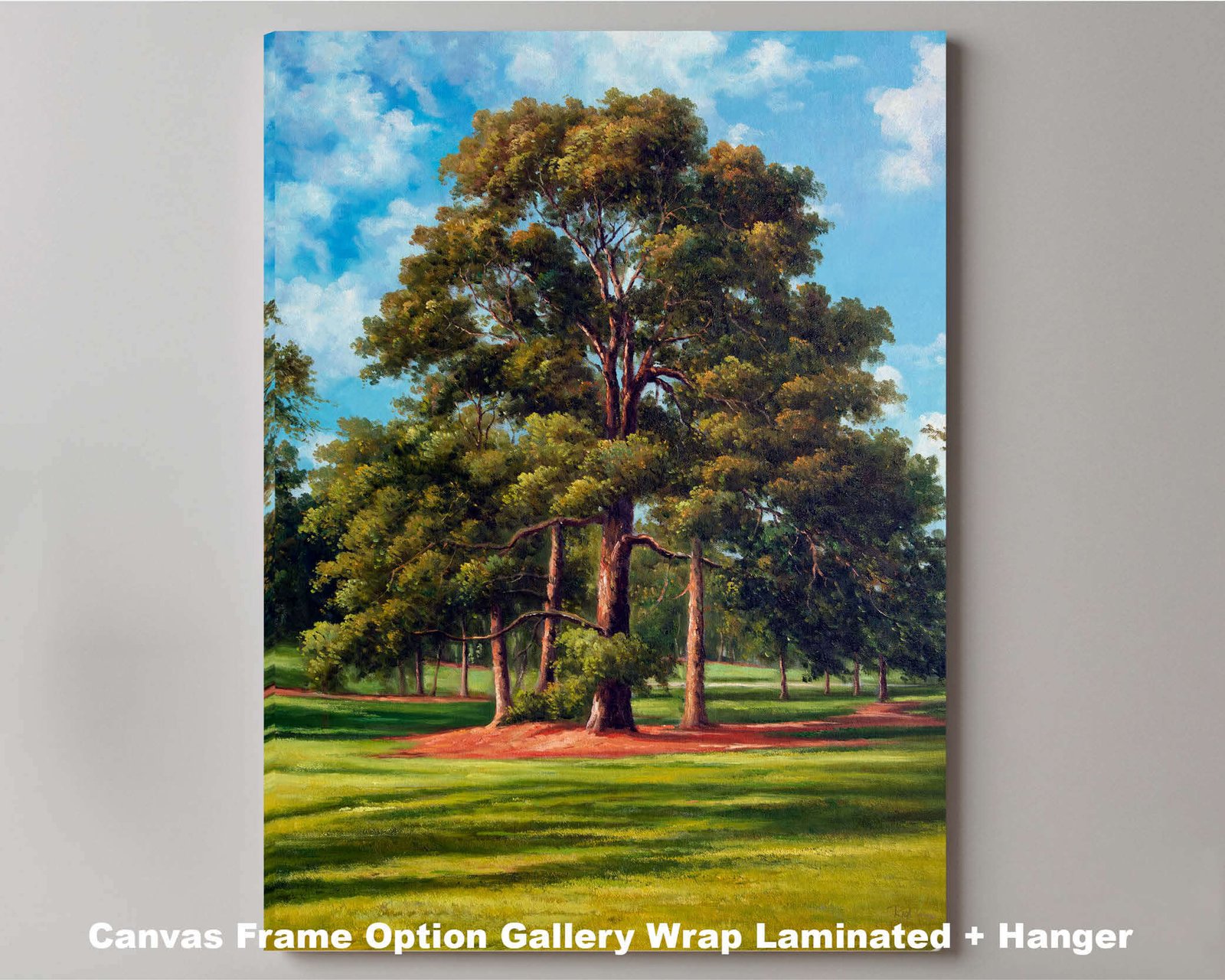 Augusta National Golf Club PGA painting print artwork pic Course Eisenhower Tree poster Masters ANGC10EsnhrTrRiOil RichimageArt.com 4