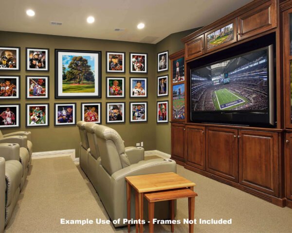 Augusta National Golf Club PGA painting print artwork pic Course Eisenhower Tree poster Masters ANGC10EsnhrTrRiOil RichimageArt.com 6
