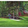 Augusta National Golf Club poster painting print pic Masters Amen Corner Golden Bell White Dogwood PGA Hole 11 12 artwork ANGC112RiOil01 RichimageArt.com