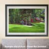 Augusta National Golf Club poster painting print pic Masters Amen Corner Golden Bell White Dogwood PGA Hole 11 12 artwork ANGC112RiOil01 RichimageArt.com 10