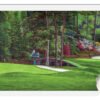 Augusta National Golf Club poster painting print pic Masters Amen Corner Golden Bell White Dogwood PGA Hole 11 12 artwork ANGC112RiOil01 RichimageArt.com 17