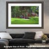 Augusta National Golf Club poster painting print pic Masters Amen Corner Golden Bell White Dogwood PGA Hole 11 12 artwork ANGC112RiOil01 RichimageArt.com 26