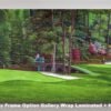 Augusta National Golf Club poster painting print pic Masters Amen Corner Golden Bell White Dogwood PGA Hole 11 12 artwork ANGC112RiOil01 RichimageArt.com 3