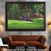 Augusta National Golf Club poster painting print pic Masters Amen Corner Golden Bell White Dogwood PGA Hole 11 12 artwork ANGC112RiOil01 RichimageArt.com 5