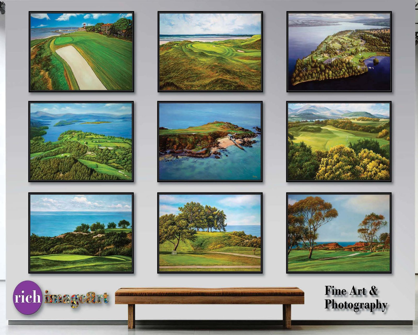Augusta National Golf Club the Masters of Augusta Clubhouse Club House Founder's Circle canvas prints Magnolia Lane art on wall wall decor wall art 5ANGC3 21