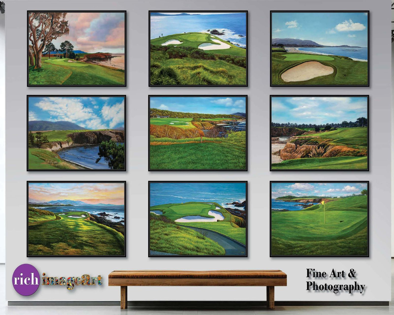 Augusta National Golf Club the Masters of Augusta Clubhouse Club House Founder's Circle canvas prints Magnolia Lane art on wall wall decor wall art 5ANGC3 22