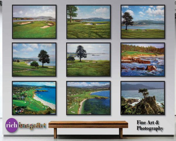 Augusta National Golf Club the Masters of Augusta Clubhouse Club House Founder's Circle canvas prints Magnolia Lane art on wall wall decor wall art 5ANGC3 23