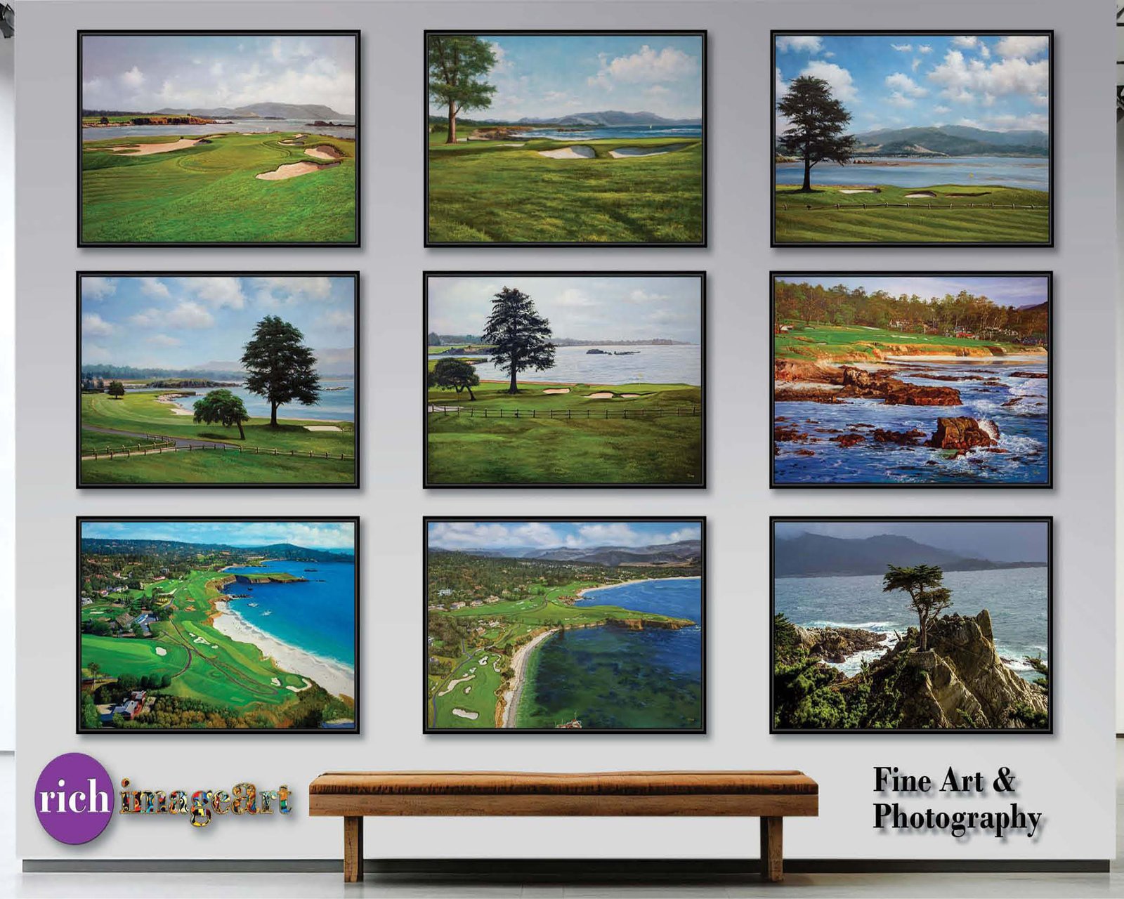 Augusta National Golf Club the Masters of Augusta Clubhouse Club House Founder's Circle canvas prints Magnolia Lane art on wall wall decor wall art 5ANGC3 23