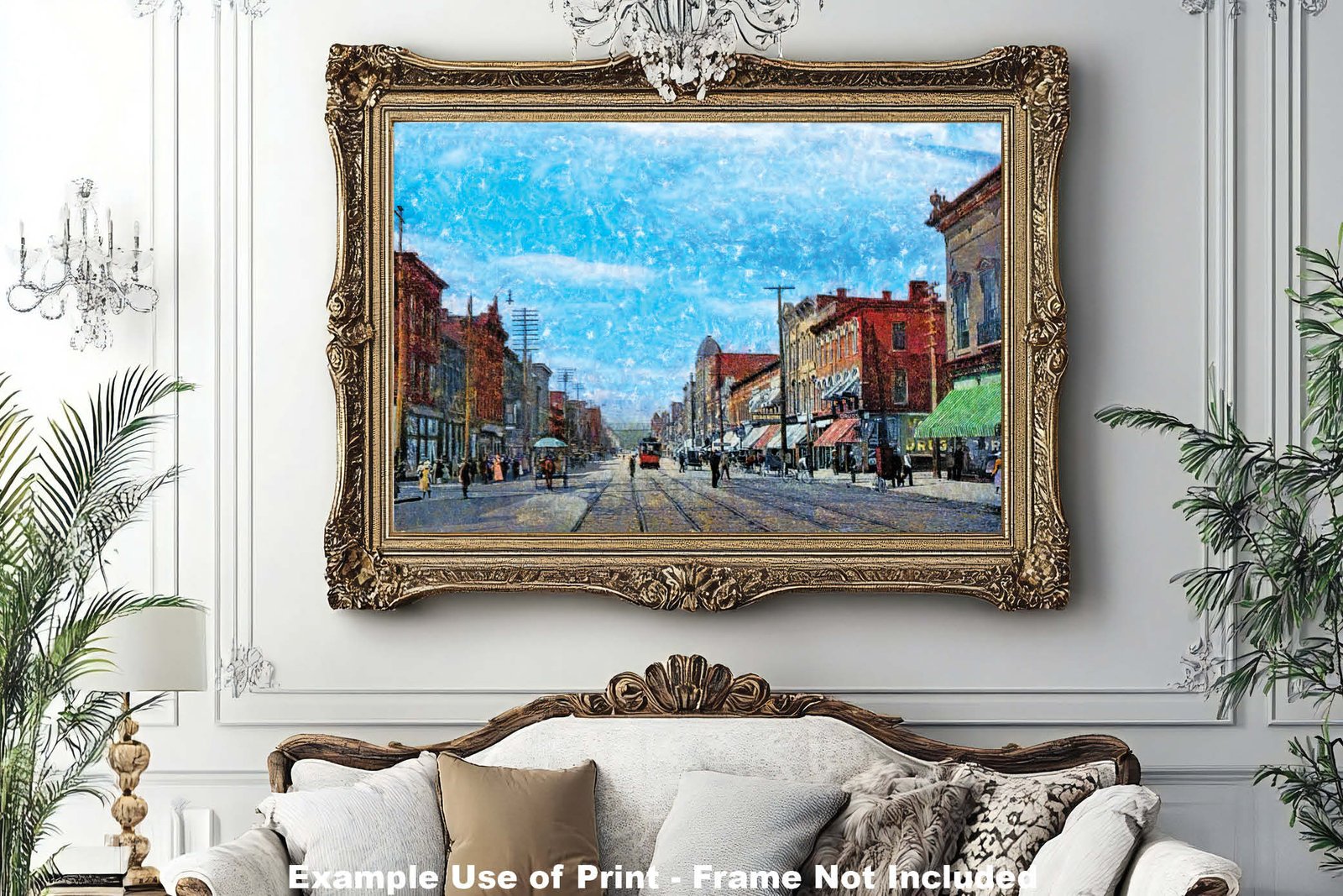 Chattanooga Tennessee Rock City Riverpark Lookout Mountain Riverwalk Ruby Falls painting print artwork Chatt15MC1 12