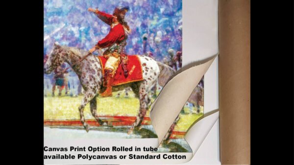 Chief Osceola FSU Mascot College Football Team wall art Florida State Seminoles artwork Renegade painting print canvas prints FSUchief3combo 5