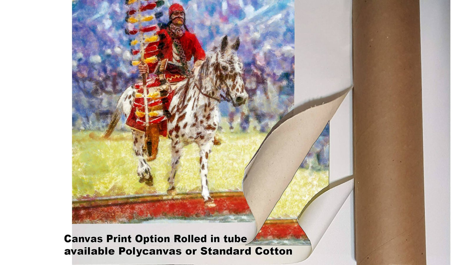 Chief Osceola canvas prints Florida State Seminoles wall art artwork College Football Team FSU Mascot painting print Renegade FSUchief1RiD 5