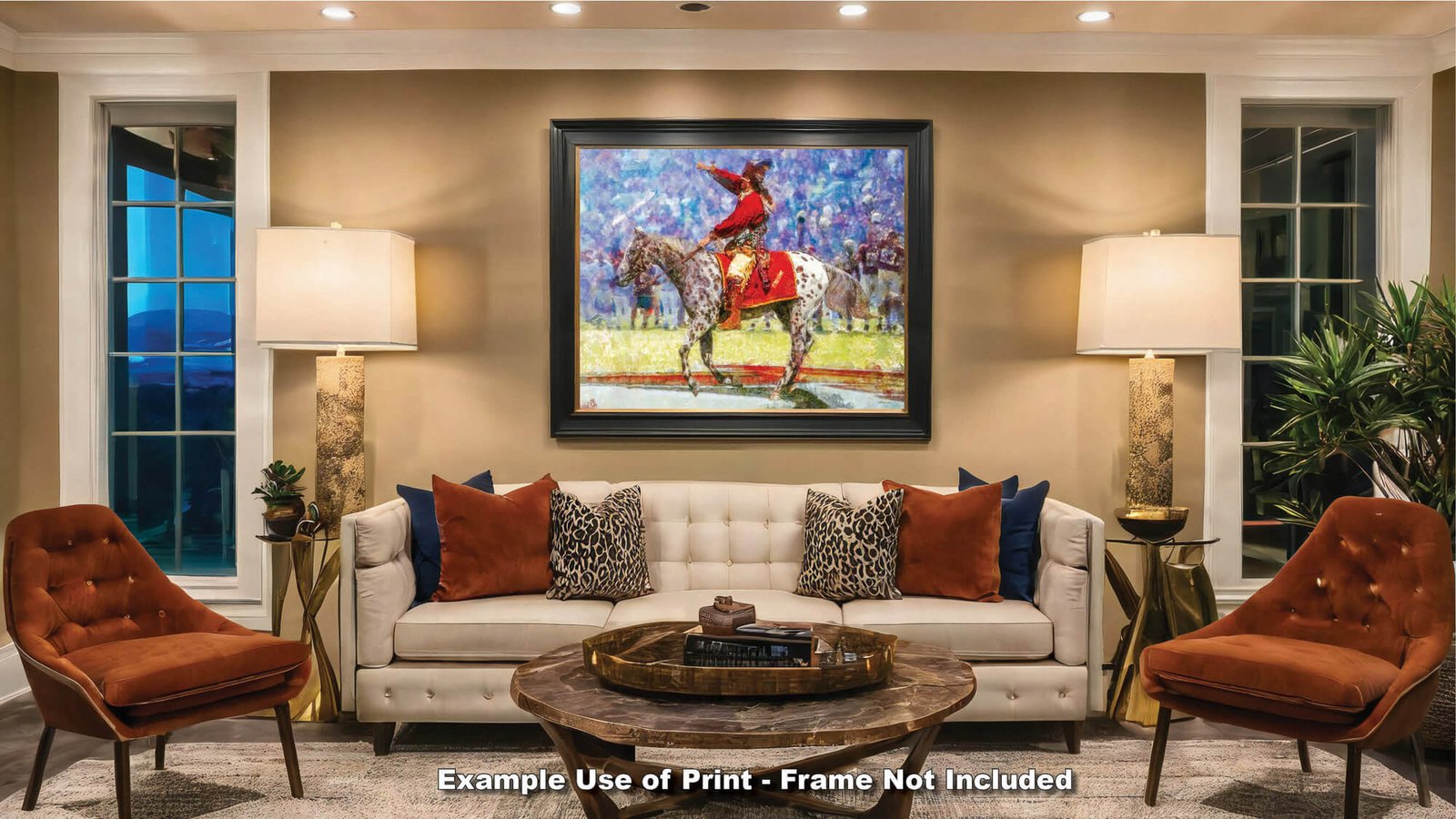 Chief Osceola painting print artwork wall art College Football Team Florida State Seminoles Renegade FSU Mascot canvas prints FSUchief2RiD 10