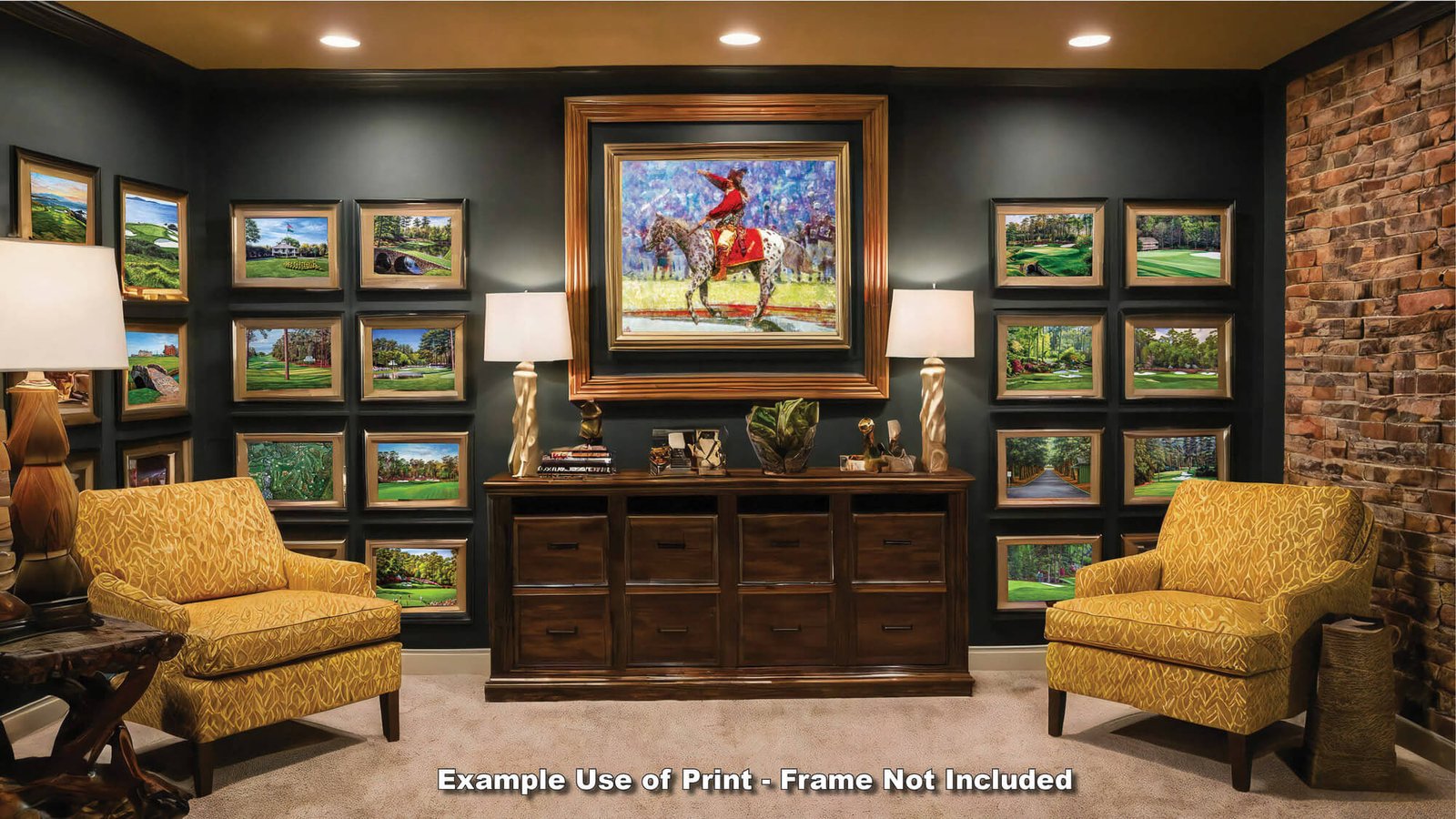 Chief Osceola painting print artwork wall art College Football Team Florida State Seminoles Renegade FSU Mascot canvas prints FSUchief2RiD 13