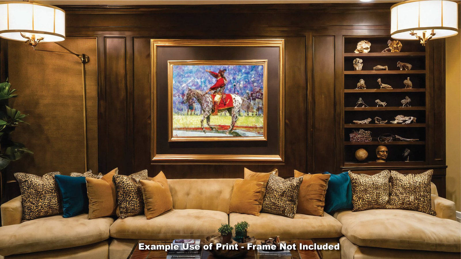 Chief Osceola painting print artwork wall art College Football Team Florida State Seminoles Renegade FSU Mascot canvas prints FSUchief2RiD 15