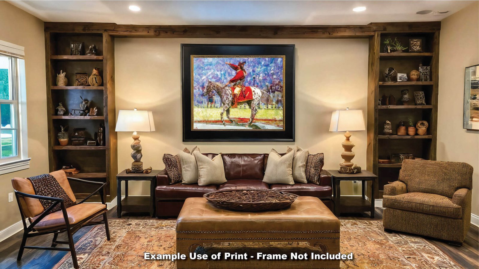 Chief Osceola painting print artwork wall art College Football Team Florida State Seminoles Renegade FSU Mascot canvas prints FSUchief2RiD 17