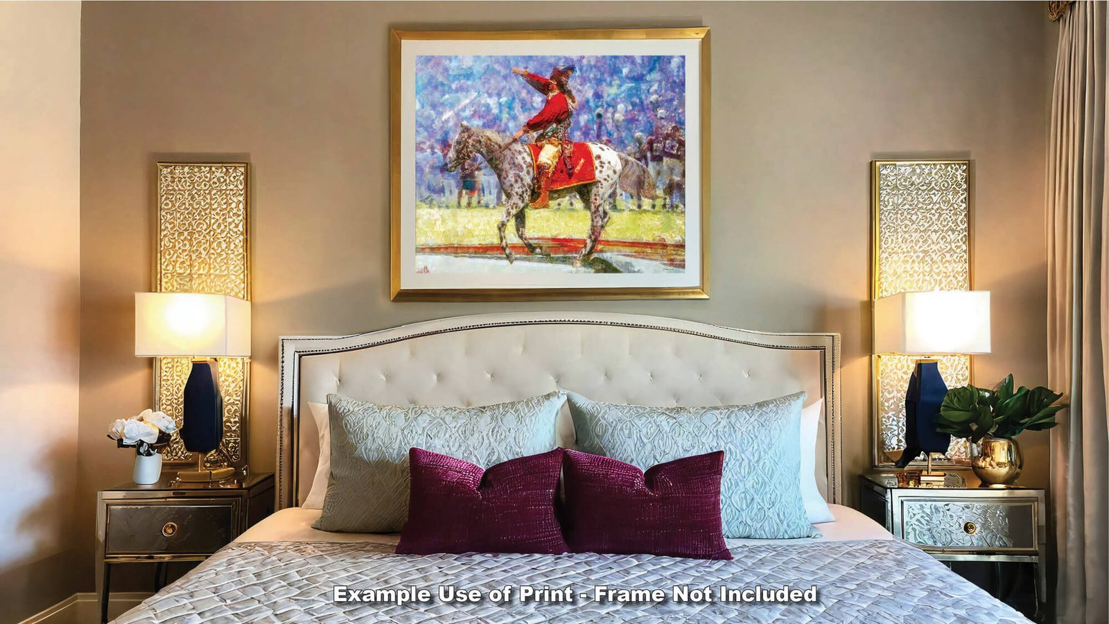 Chief Osceola painting print artwork wall art College Football Team Florida State Seminoles Renegade FSU Mascot canvas prints FSUchief2RiD 18
