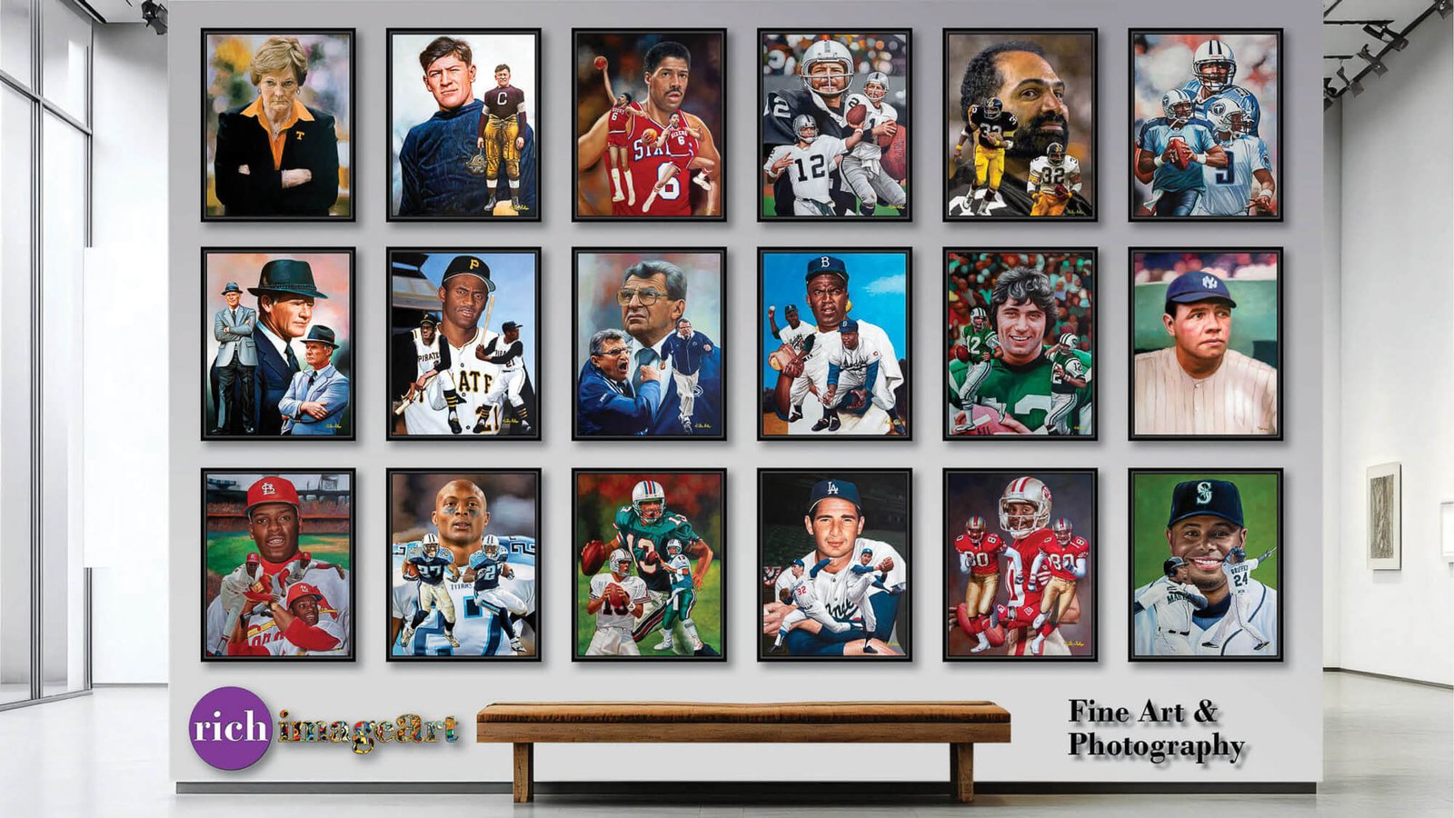 Chief Osceola painting print artwork wall art College Football Team Florida State Seminoles Renegade FSU Mascot canvas prints FSUchief2RiD 19