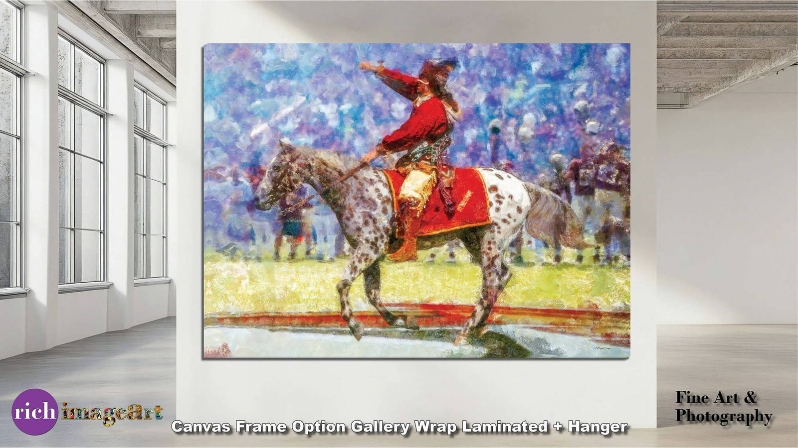 Chief Osceola painting print artwork wall art College Football Team Florida State Seminoles Renegade FSU Mascot canvas prints FSUchief2RiD 2