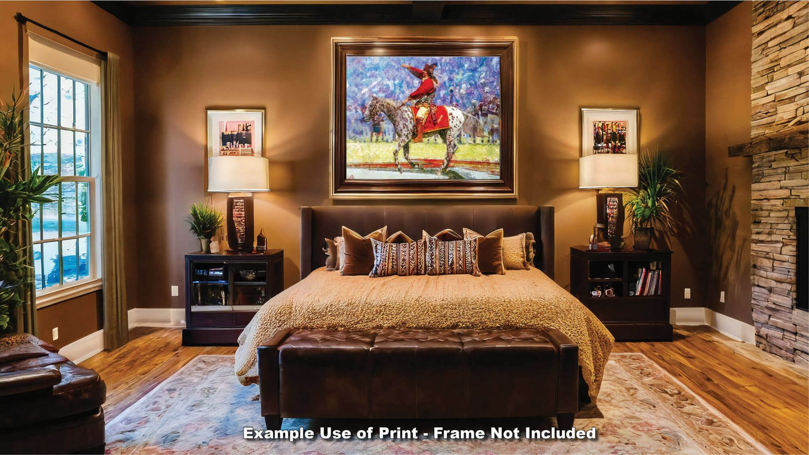 Chief Osceola painting print artwork wall art College Football Team Florida State Seminoles Renegade FSU Mascot canvas prints FSUchief2RiD 7