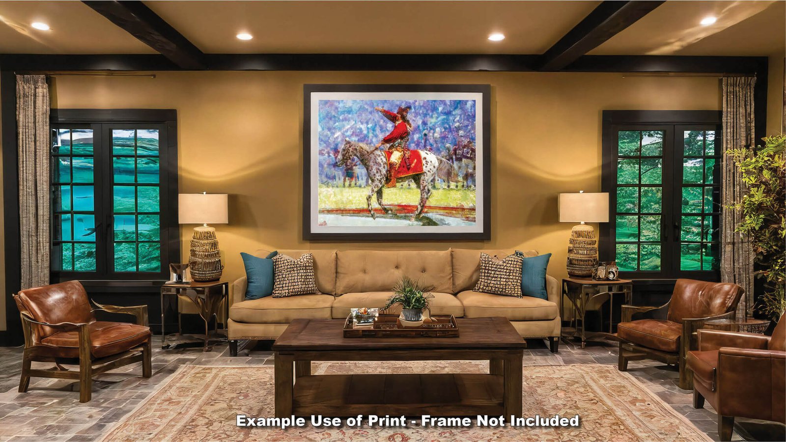Chief Osceola painting print artwork wall art College Football Team Florida State Seminoles Renegade FSU Mascot canvas prints FSUchief2RiD 9