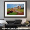 The Open The Old Course Royal and Ancient Golf Club Swilcan Bridge St Andrews Links Swilken Bridge Golf Hole Oil Painting Wall Art Print StAndrws18RiOil40 26